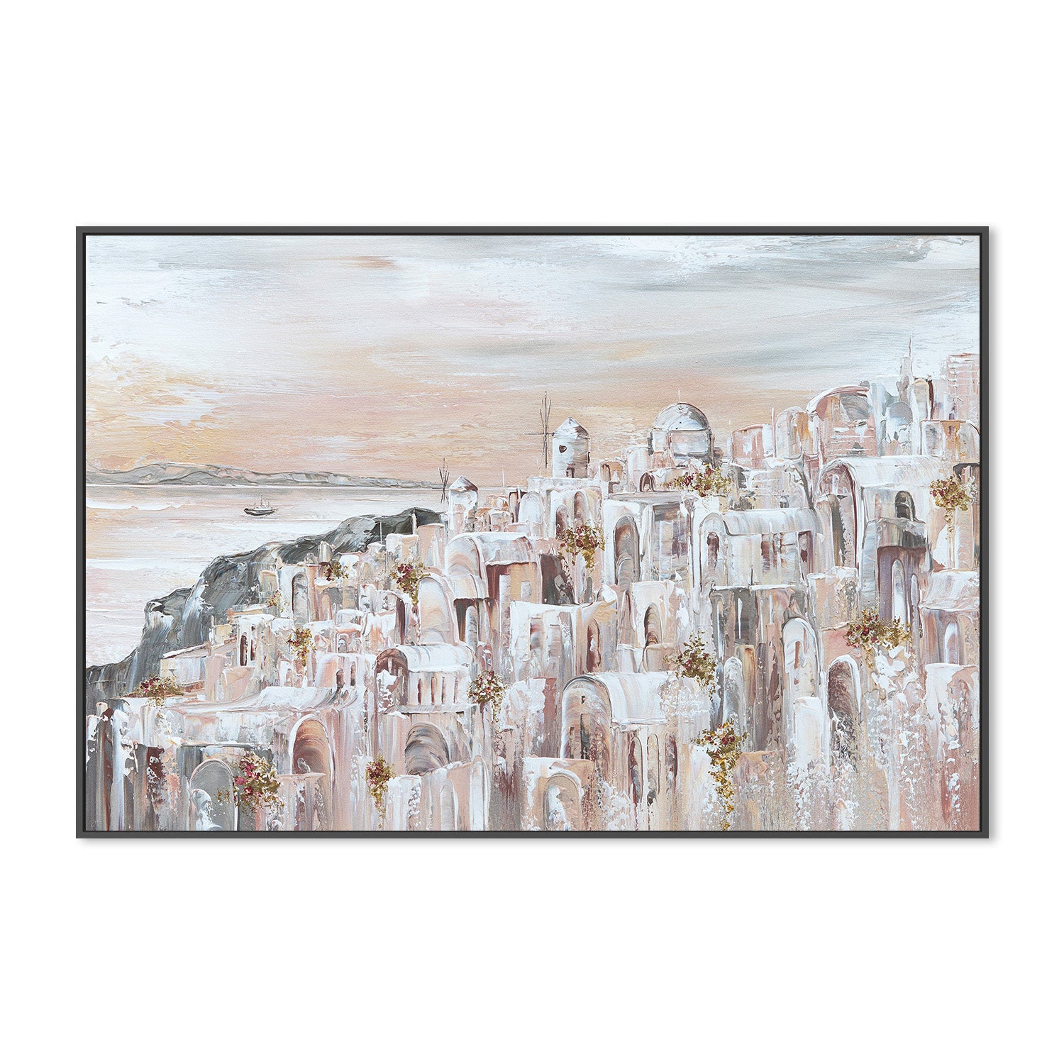 wall-art-print-canvas-poster-framed-Oia Dreams , By Isabella Karolewicz-3