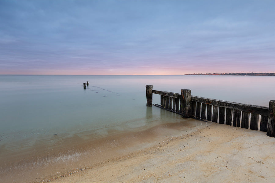 wall-art-print-canvas-poster-framed-Old Mentone pier (Melbourne)-1