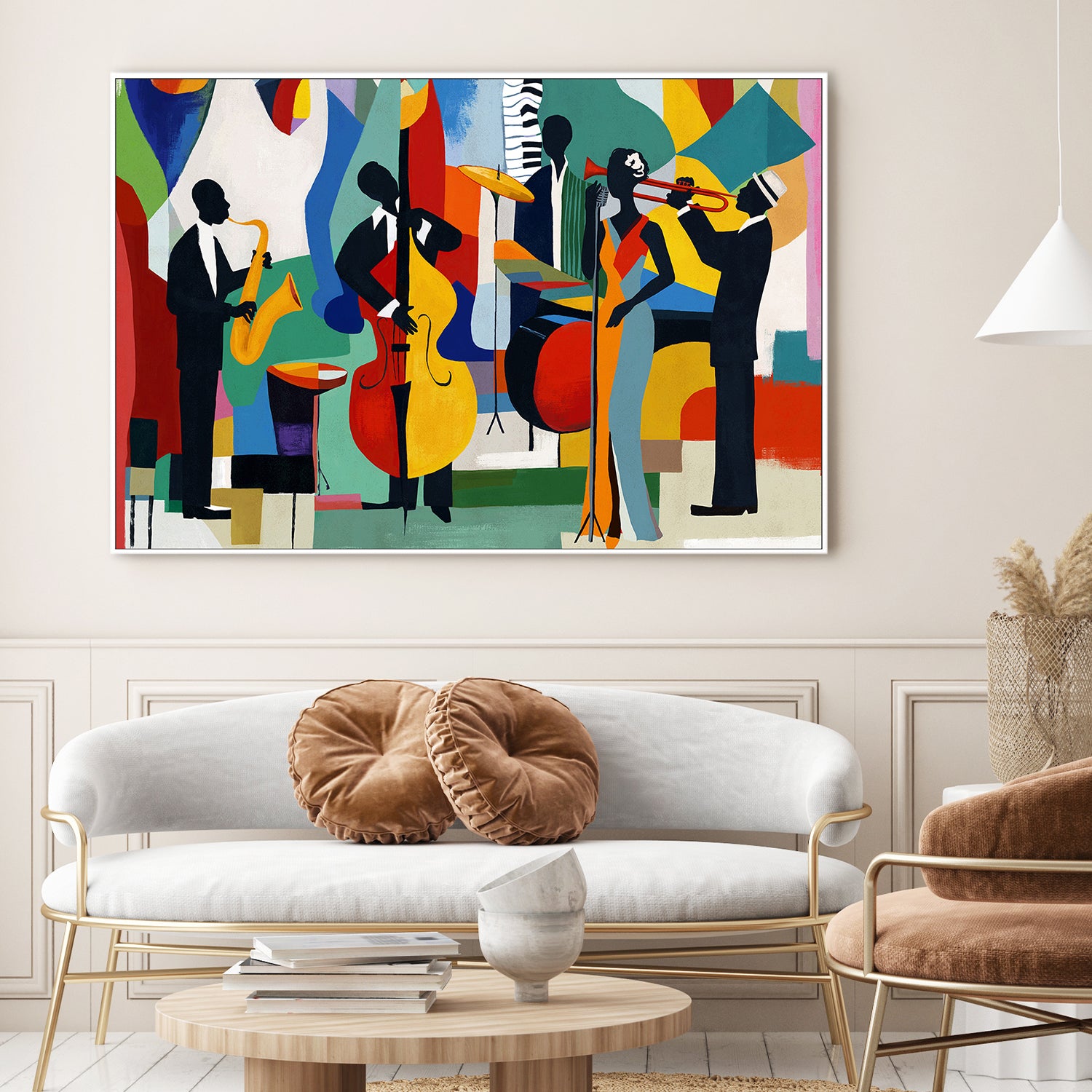 wall-art-print-canvas-poster-framed-Old Time Jazz-7