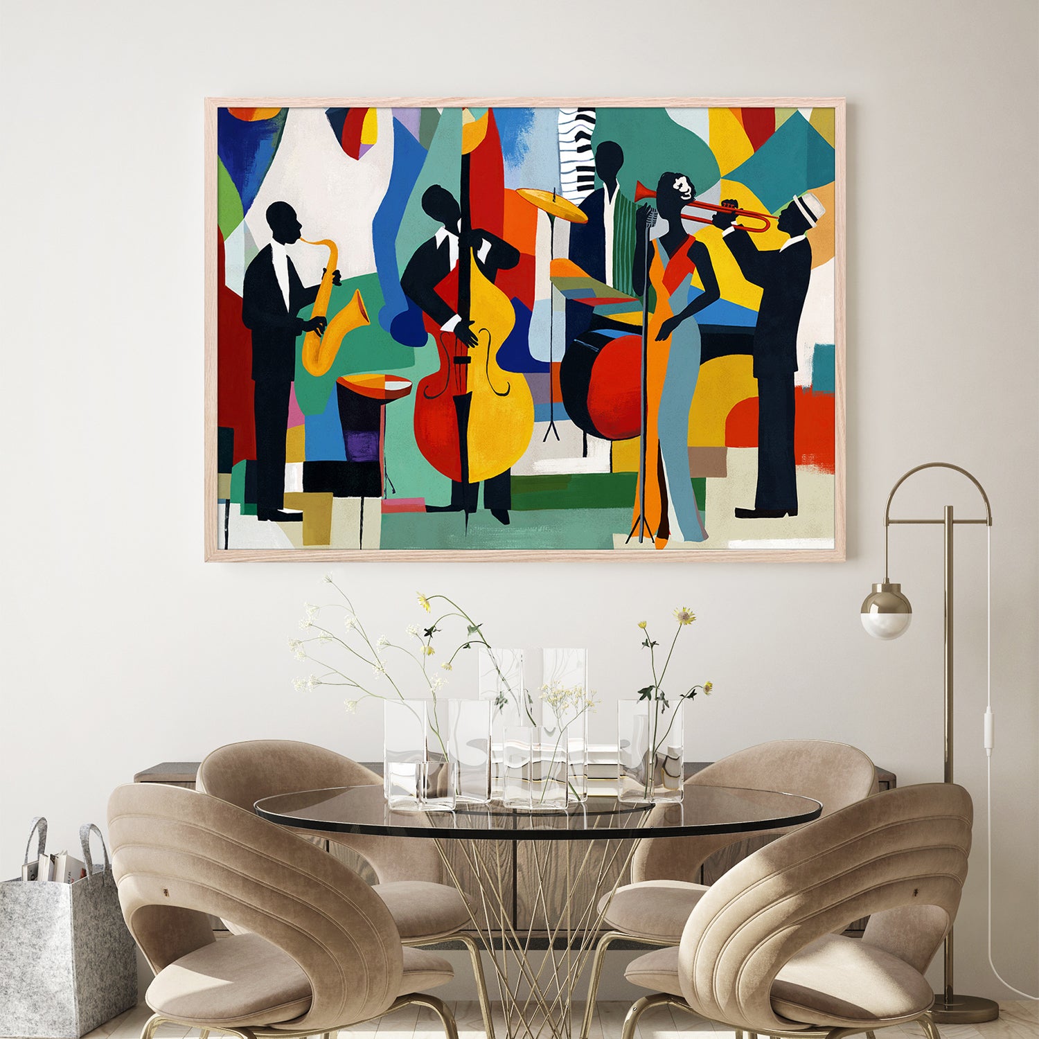 wall-art-print-canvas-poster-framed-Old Time Jazz-9