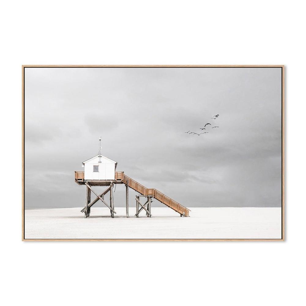wall-art-print-canvas-poster-framed-On The Beach, by Rolf Endermann-by-Plus X Studio-Gioia Wall Art