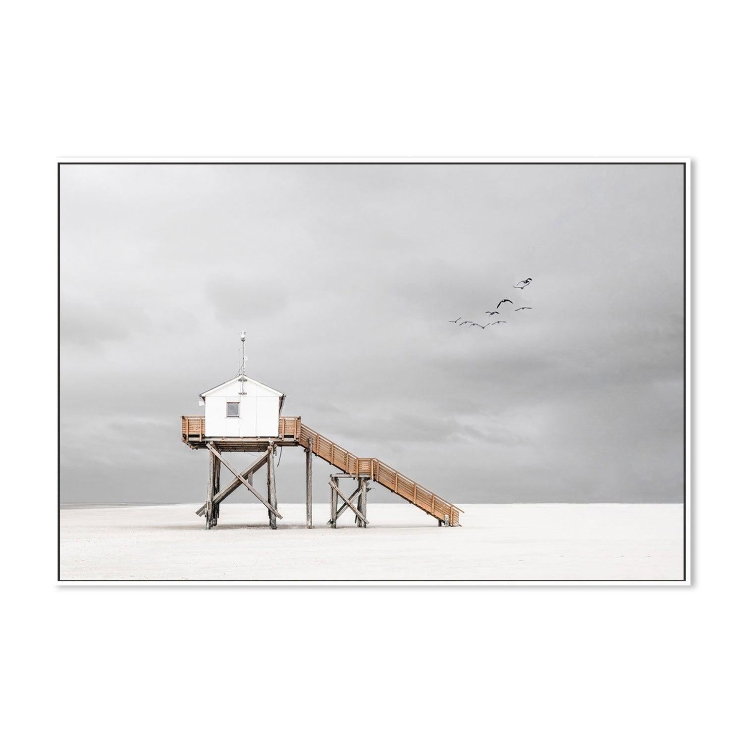 wall-art-print-canvas-poster-framed-On The Beach, by Rolf Endermann-by-Plus X Studio-Gioia Wall Art