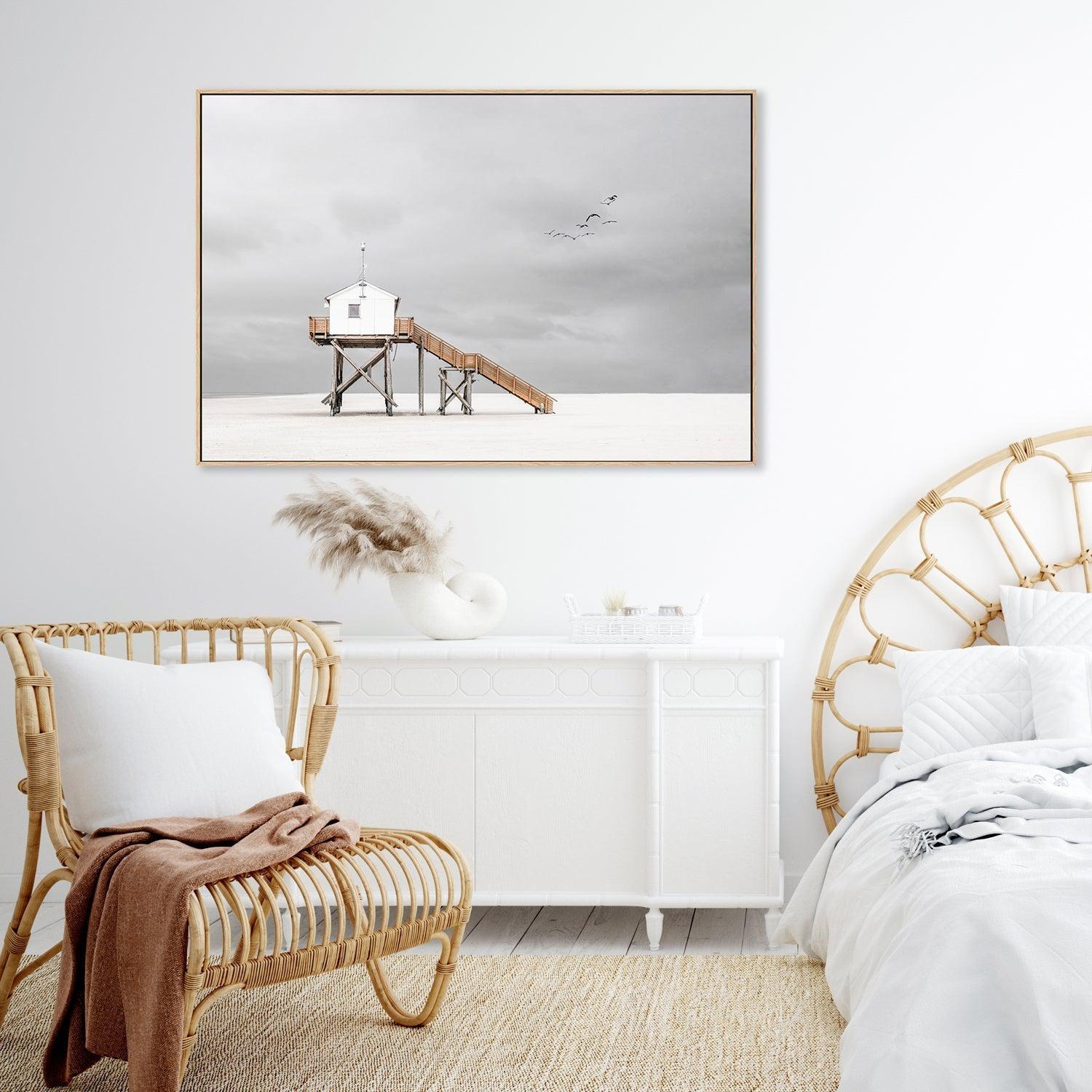 wall-art-print-canvas-poster-framed-On The Beach, by Rolf Endermann-by-Plus X Studio-Gioia Wall Art