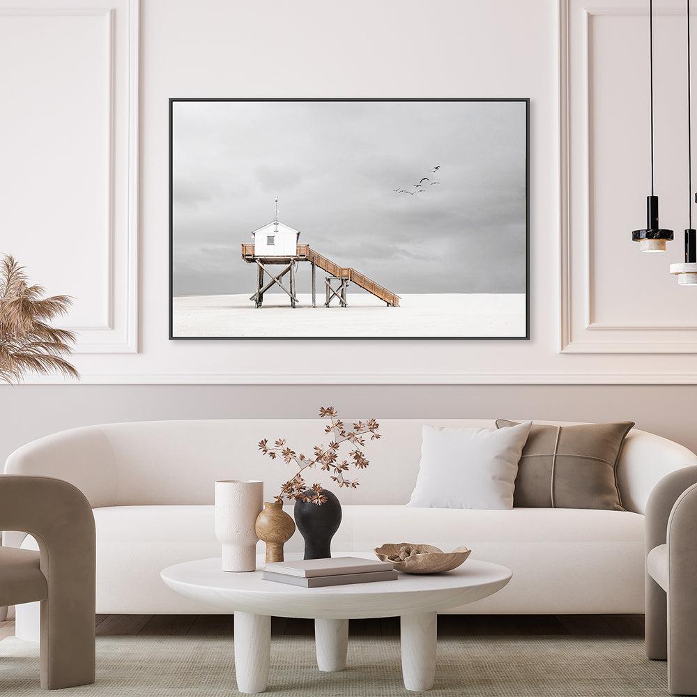 wall-art-print-canvas-poster-framed-On The Beach, by Rolf Endermann-by-Plus X Studio-Gioia Wall Art