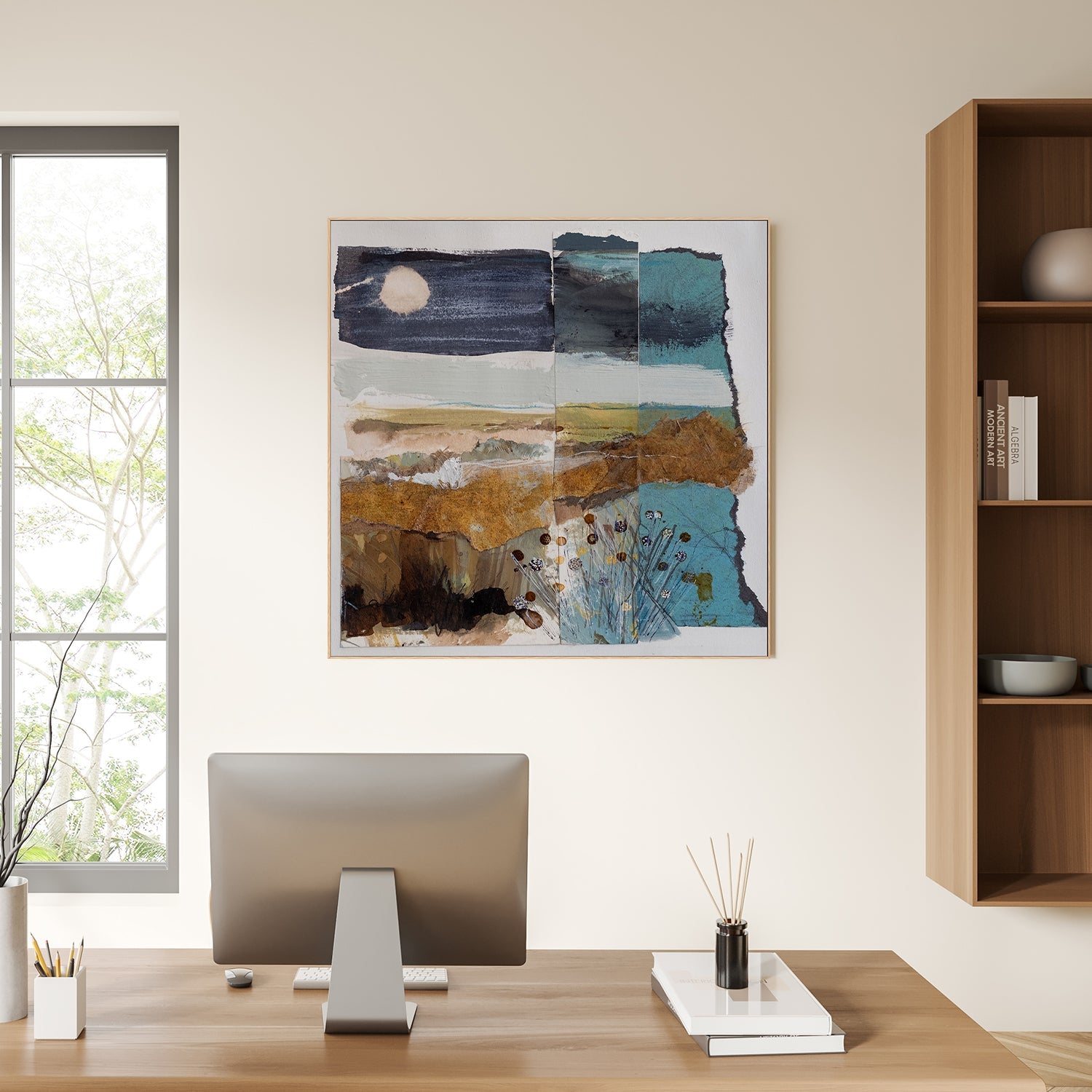 wall-art-print-canvas-poster-framed-On The Horizon , By Louise O'Hara-2