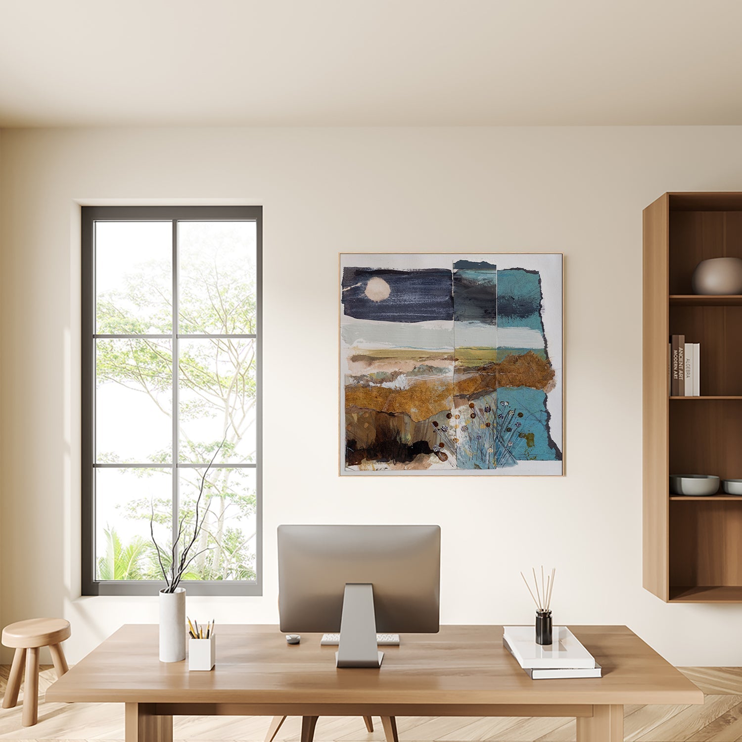 wall-art-print-canvas-poster-framed-On The Horizon , By Louise O'Hara-7