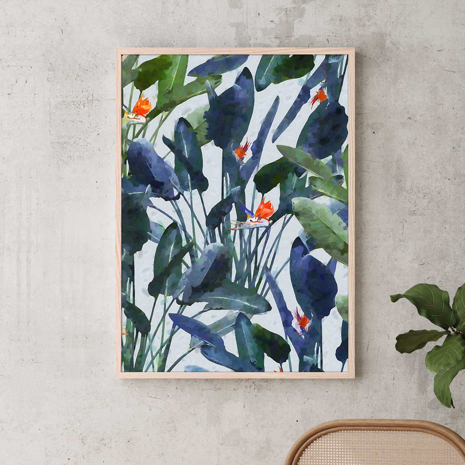 wall-art-print-canvas-poster-framed-Optical Zen-2