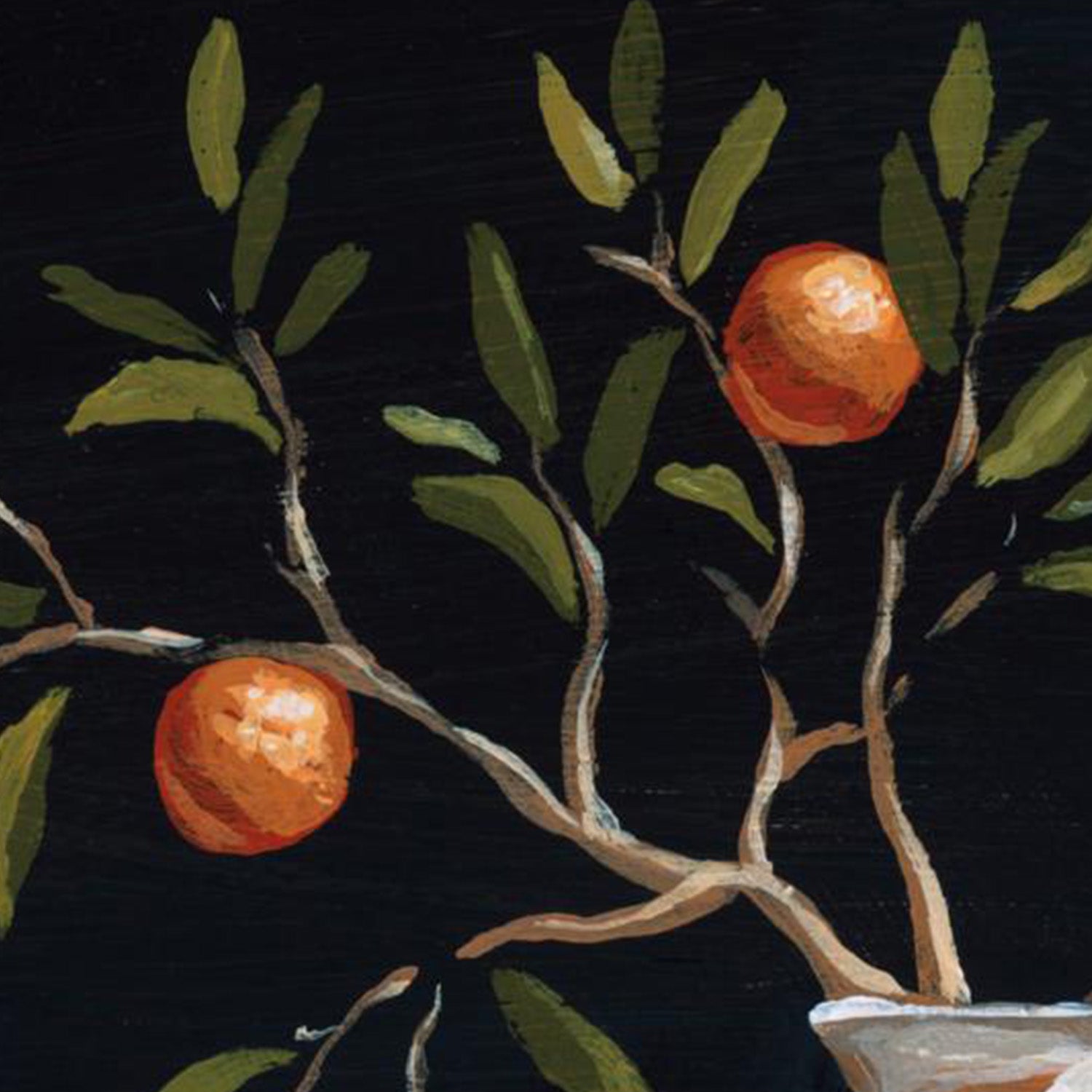 wall-art-print-canvas-poster-framed-Orange Branches Still Life-10