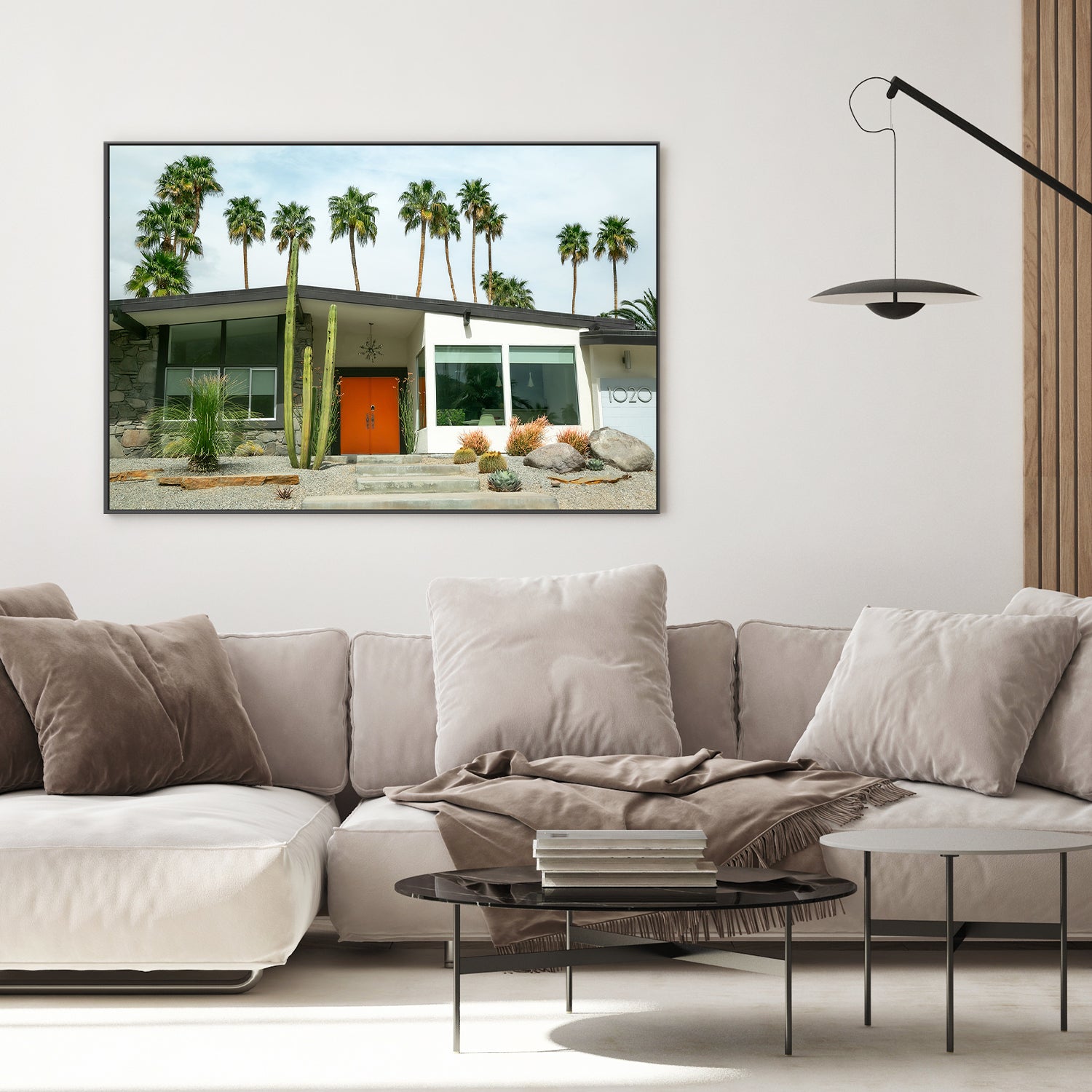 wall-art-print-canvas-poster-framed-Orange Door , By Tricia Brennan-3