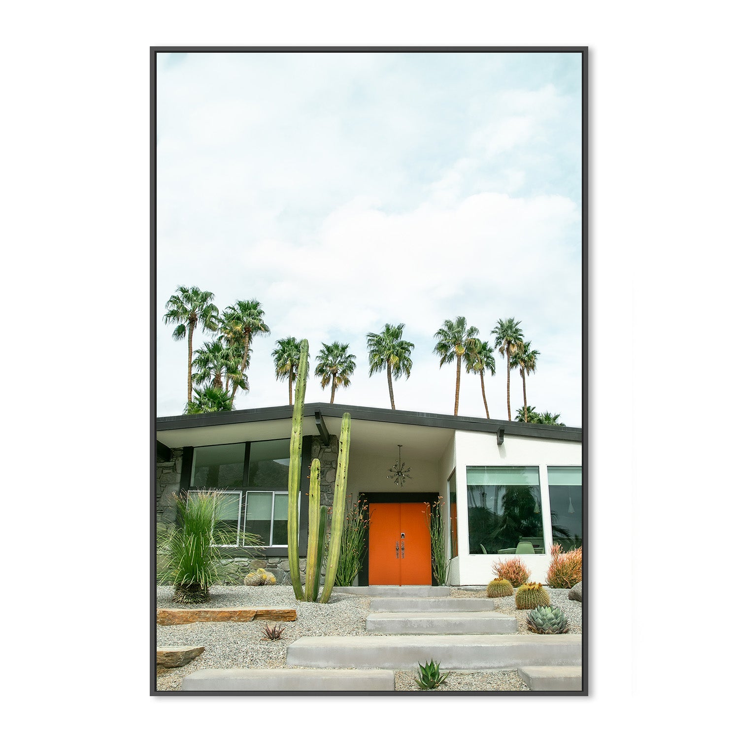 wall-art-print-canvas-poster-framed-Orange Door V , By Tricia Brennan-4