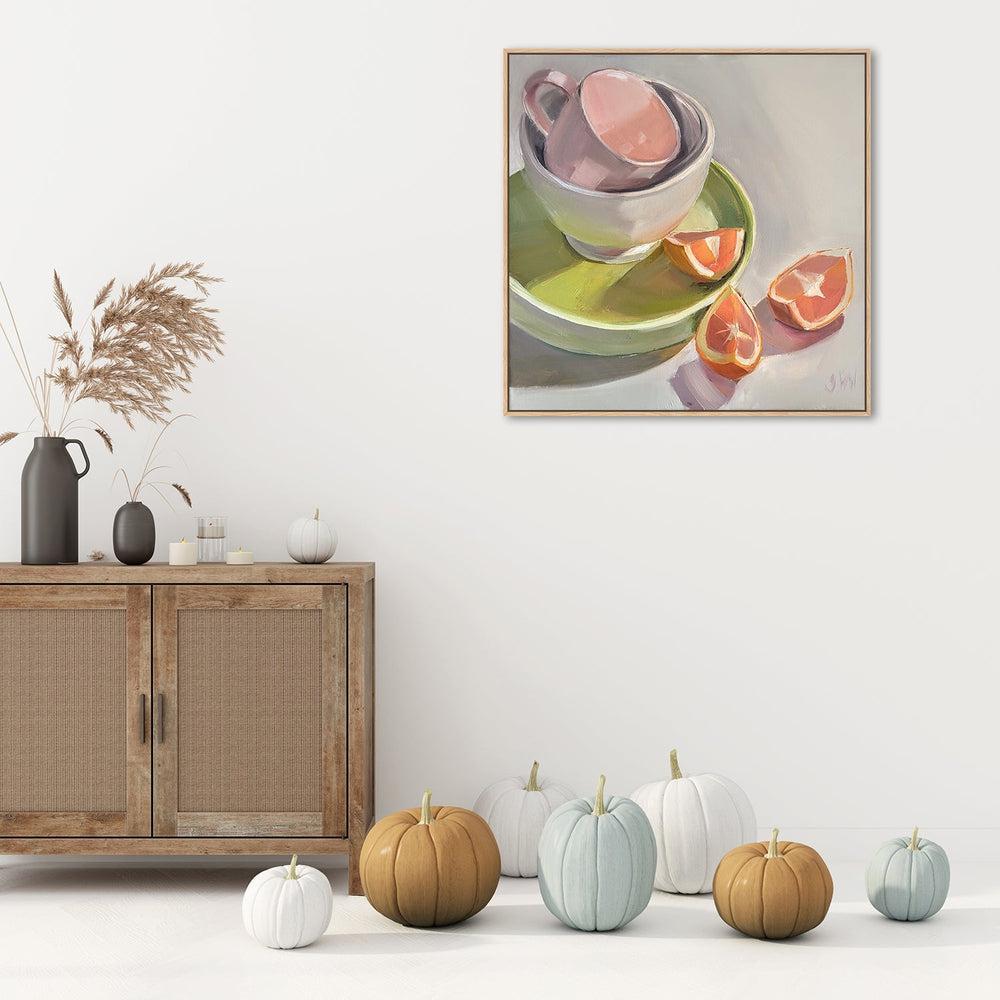 wall-art-print-canvas-poster-framed-Orange Slices-by-Jenny Westenhofer Art-Gioia Wall Art