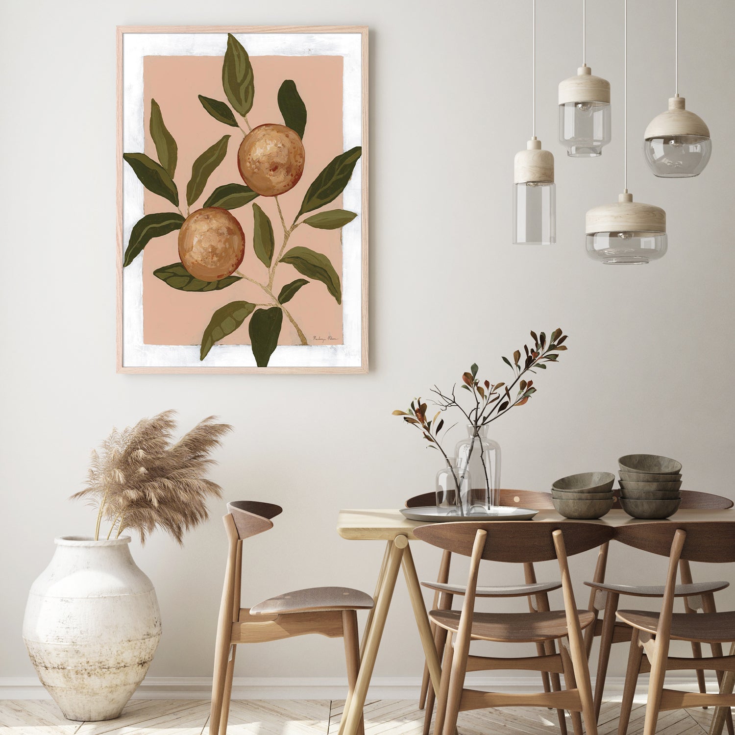 wall-art-print-canvas-poster-framed-Orange Study, Style A-8