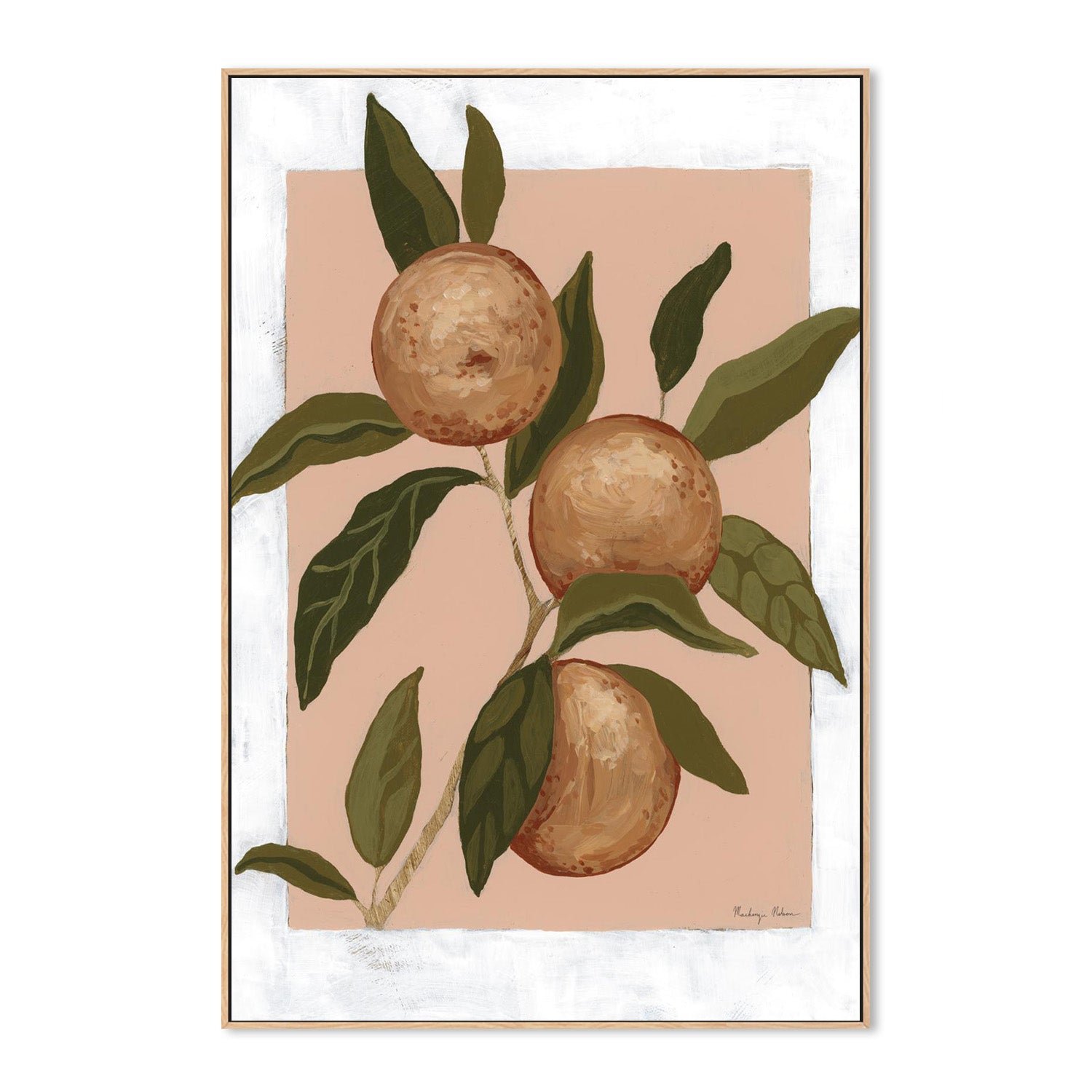 wall-art-print-canvas-poster-framed-Orange Study, Style B-4