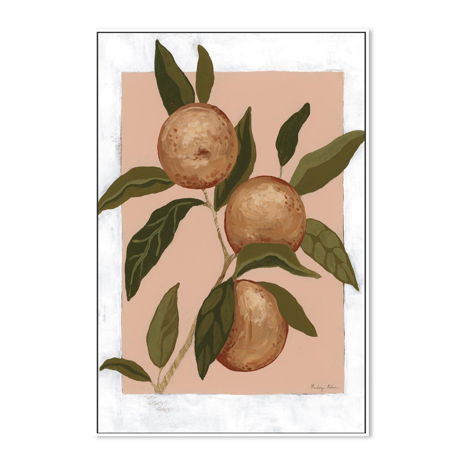 wall-art-print-canvas-poster-framed-Orange Study, Style B-5
