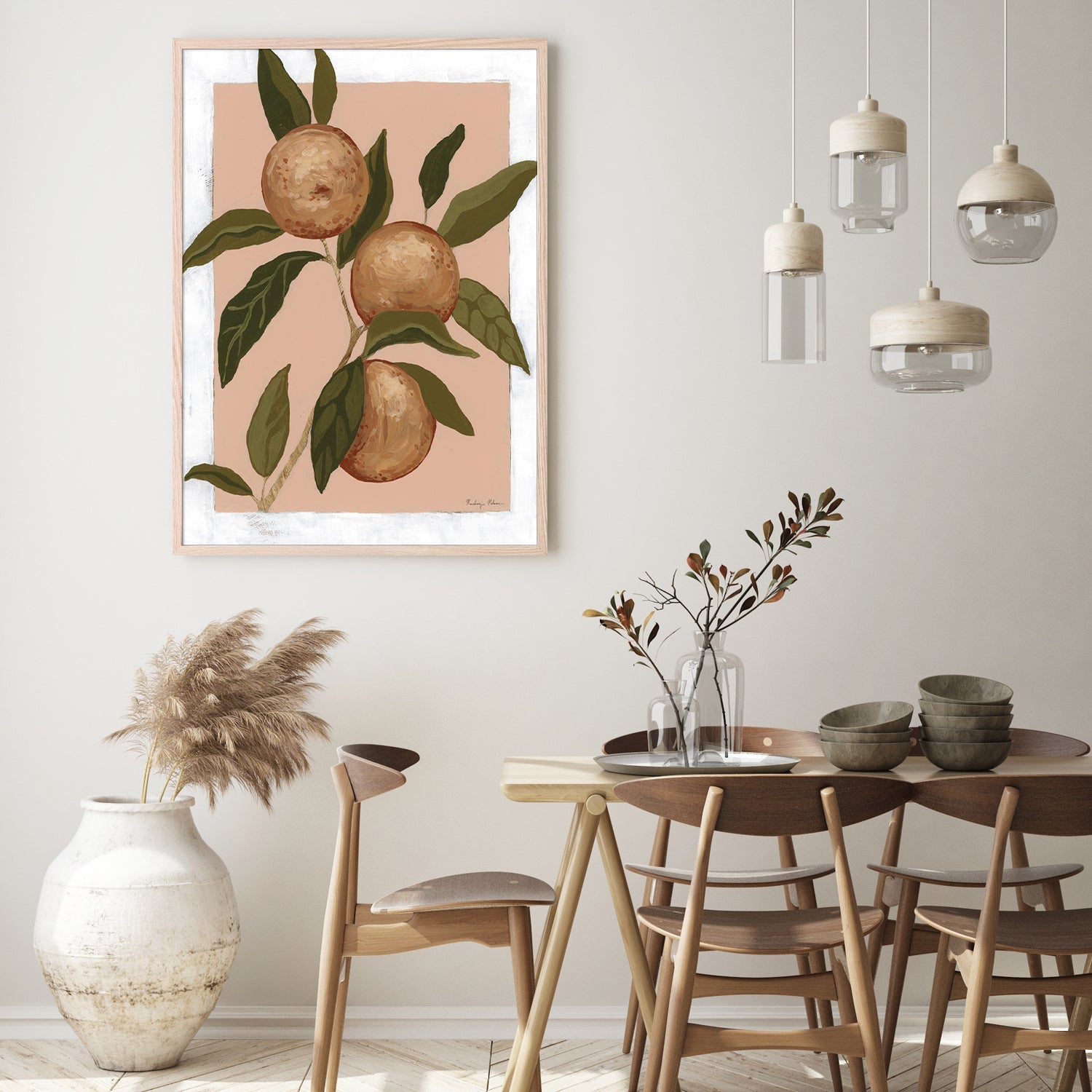 wall-art-print-canvas-poster-framed-Orange Study, Style B-8