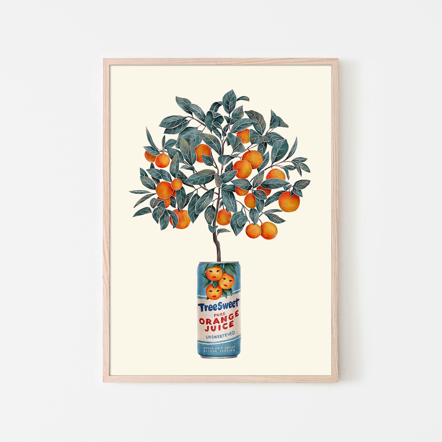 wall-art-print-canvas-poster-framed-Orange Tree-6