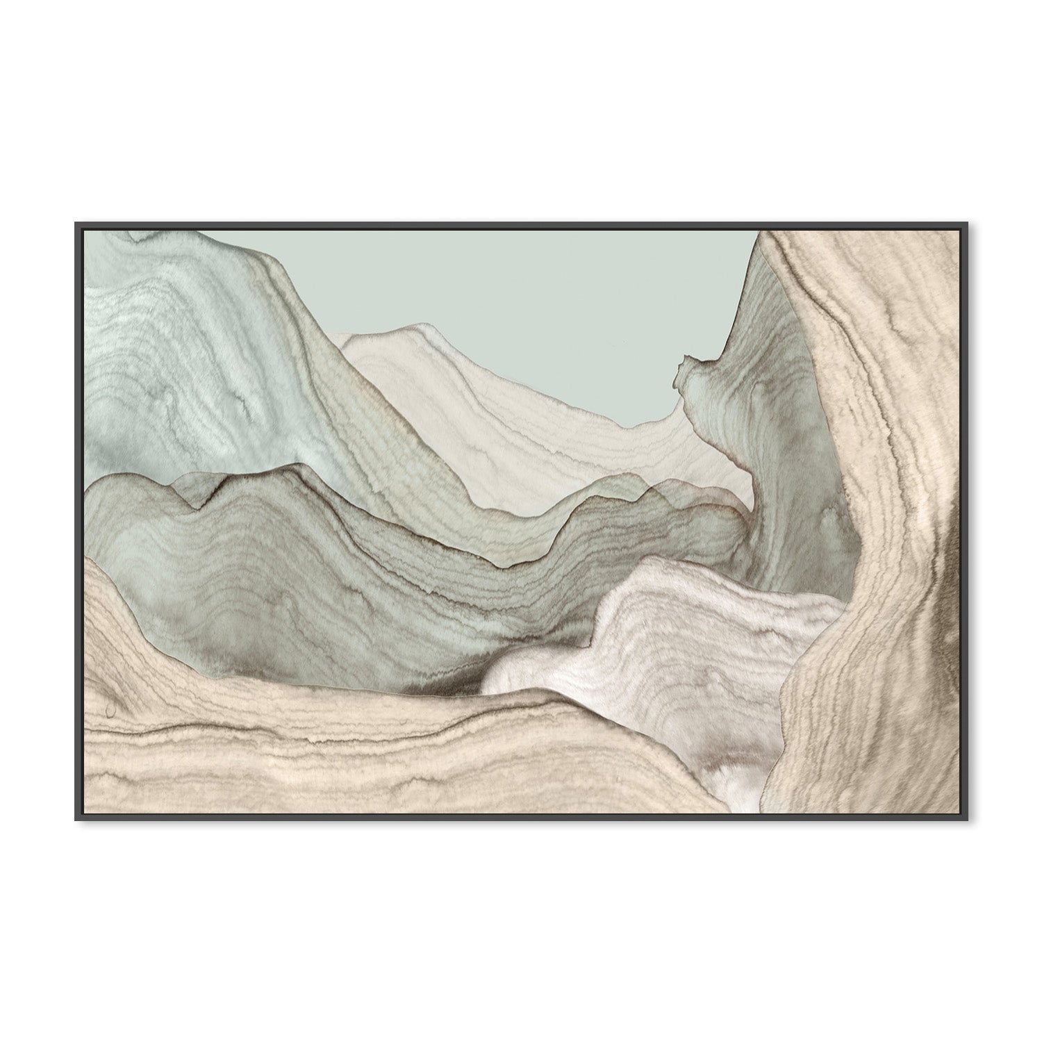 wall-art-print-canvas-poster-framed-Organic Layers-3
