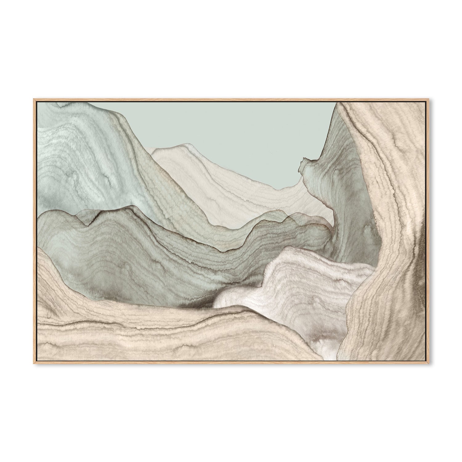 wall-art-print-canvas-poster-framed-Organic Layers-4
