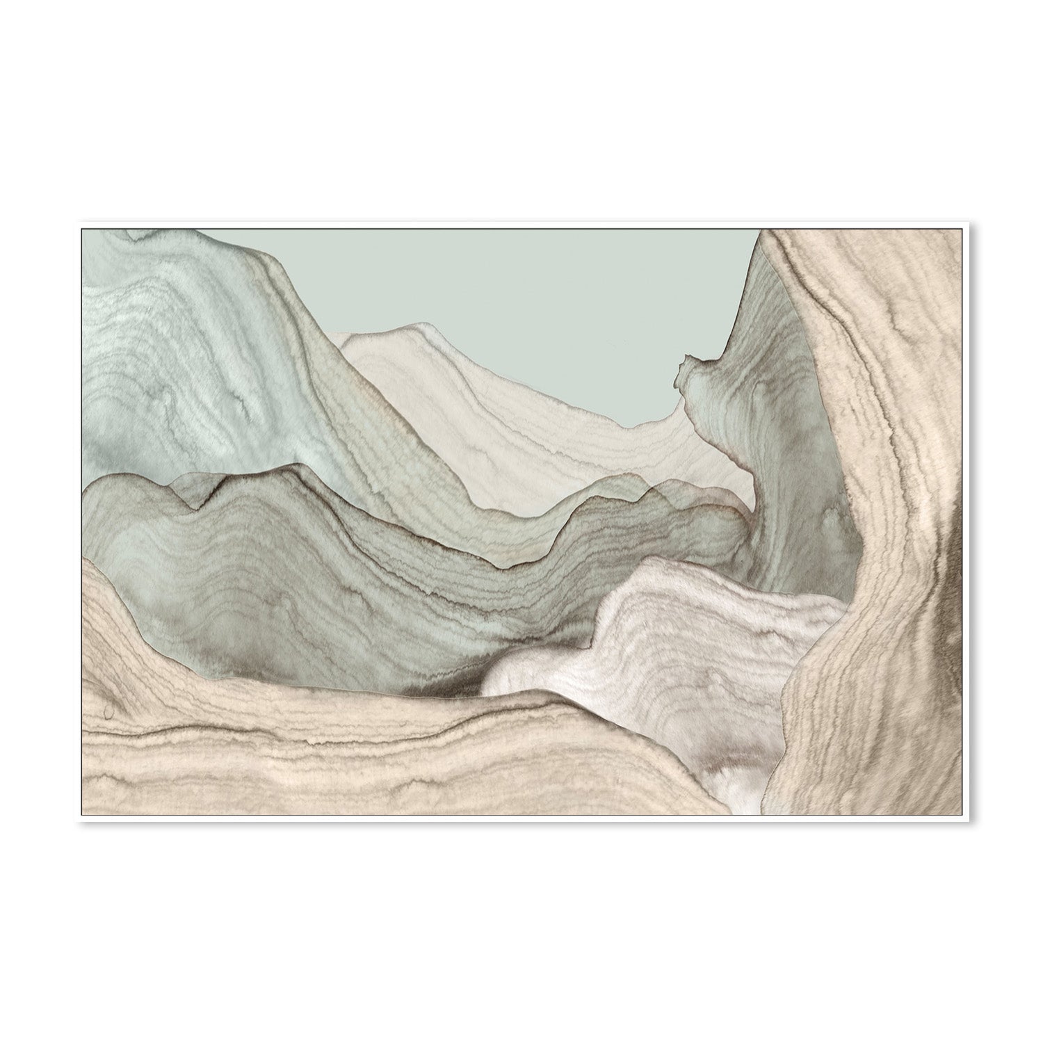 wall-art-print-canvas-poster-framed-Organic Layers-5