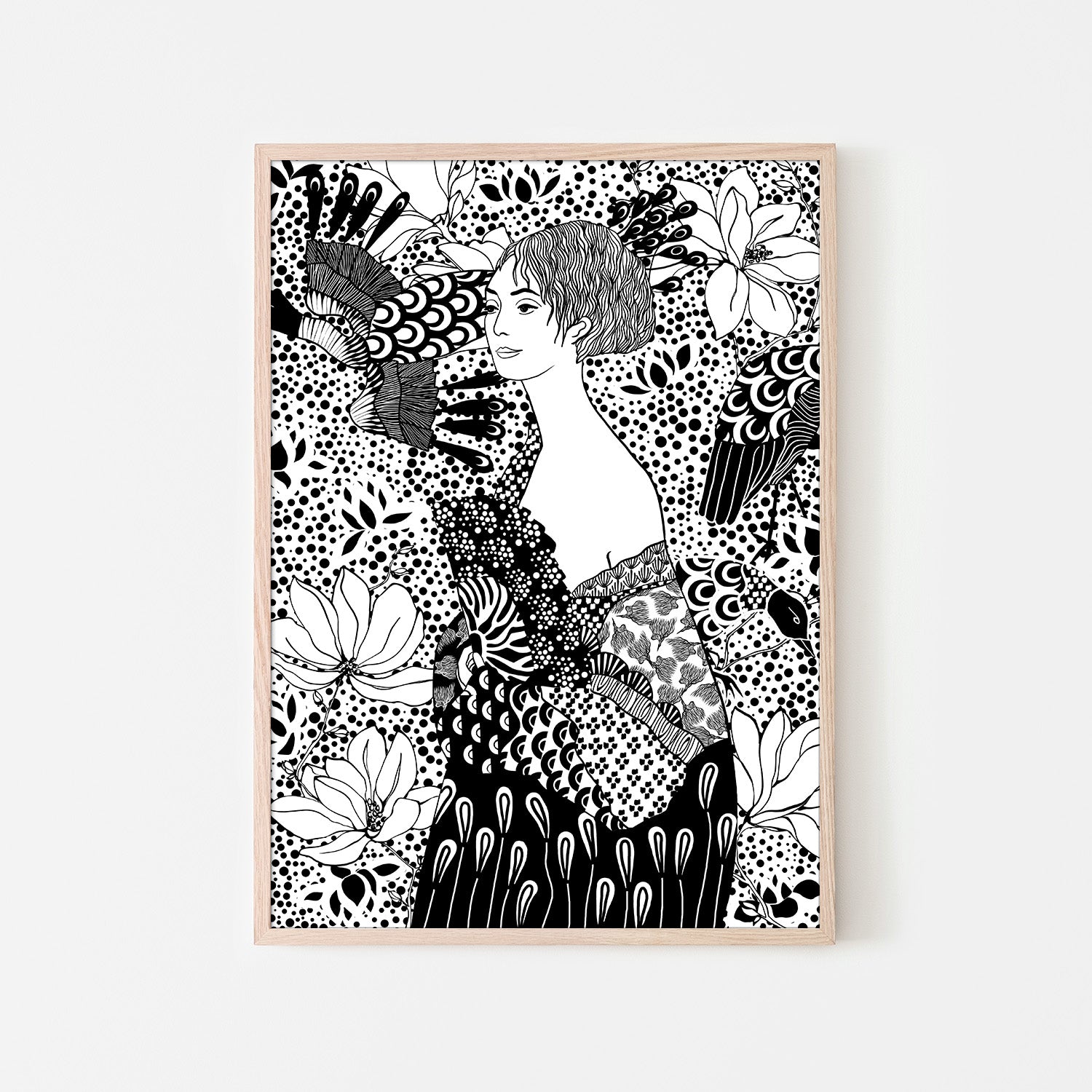 wall-art-print-canvas-poster-framed-Ornate Serenity-6