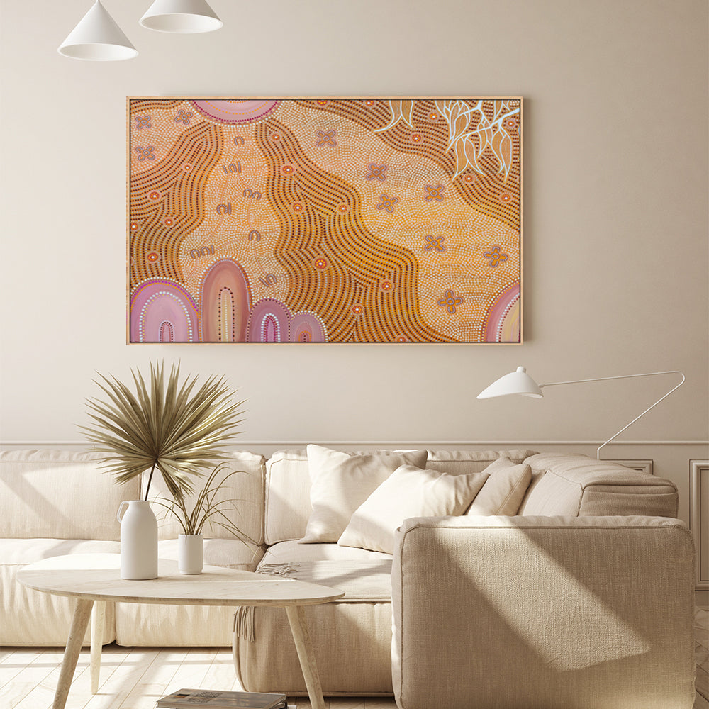 wall-art-print-canvas-poster-framed-Our Story , By Domica Hill-GIOIA-WALL-ART