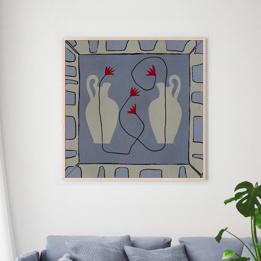 wall-art-print-canvas-poster-framed-Out of Vase Blooms 11-2