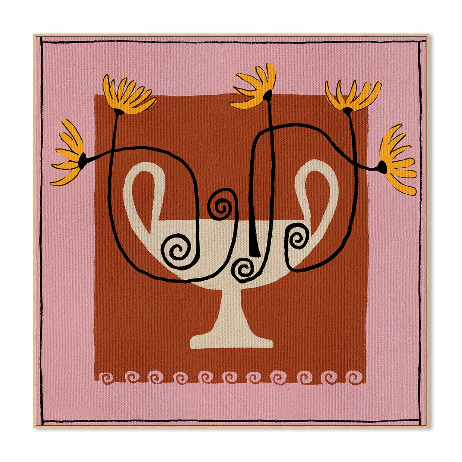 wall-art-print-canvas-poster-framed-Out of Vase Blooms 12-4