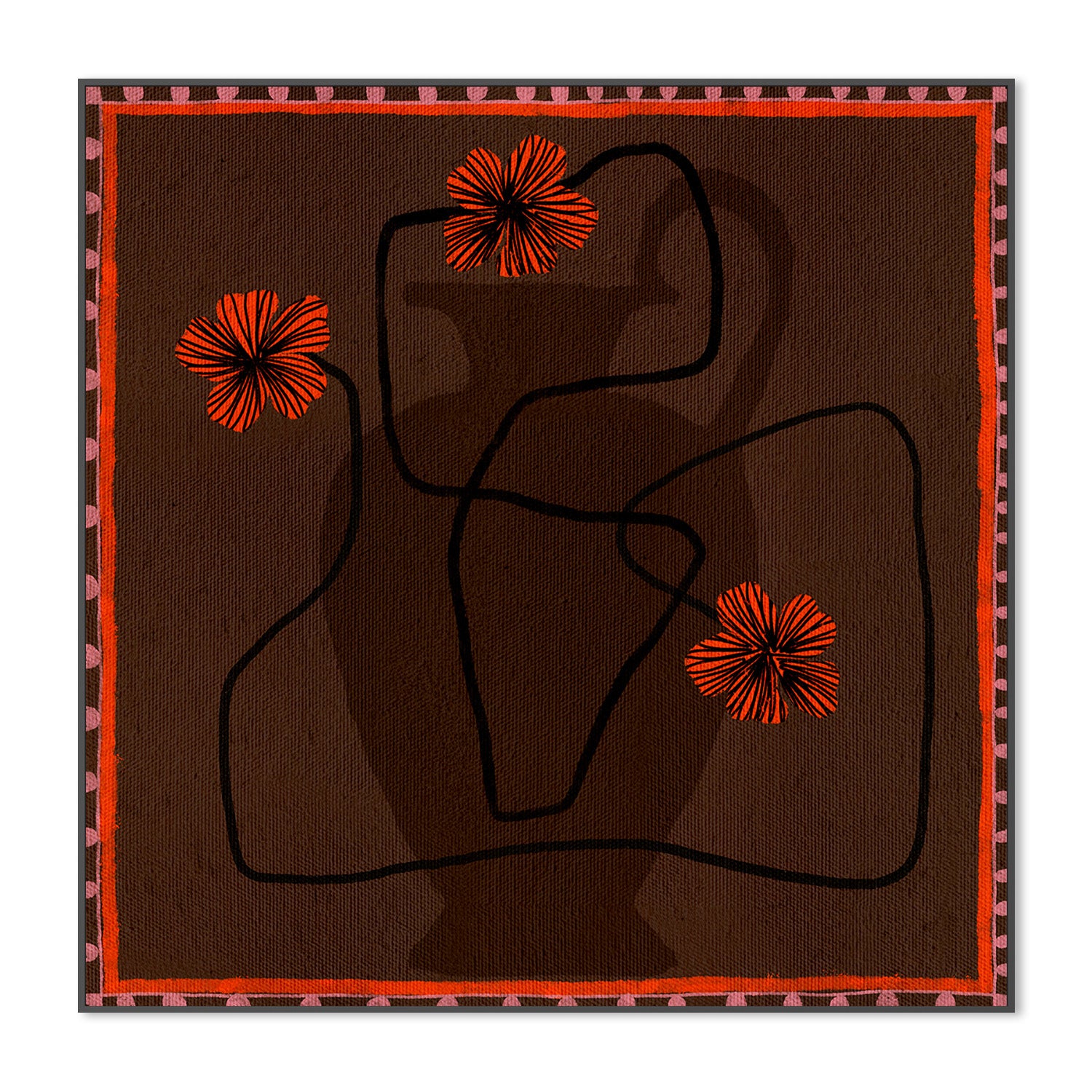 wall-art-print-canvas-poster-framed-Out of Vase Blooms 3-3