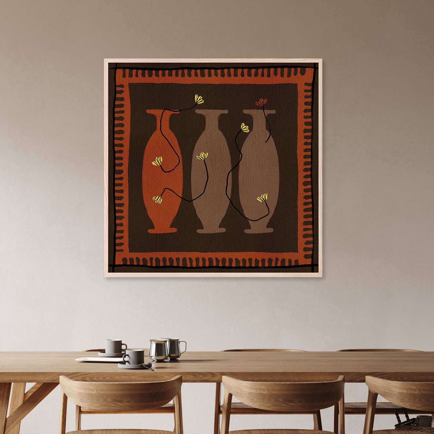 wall-art-print-canvas-poster-framed-Out of Vase Blooms 5-2