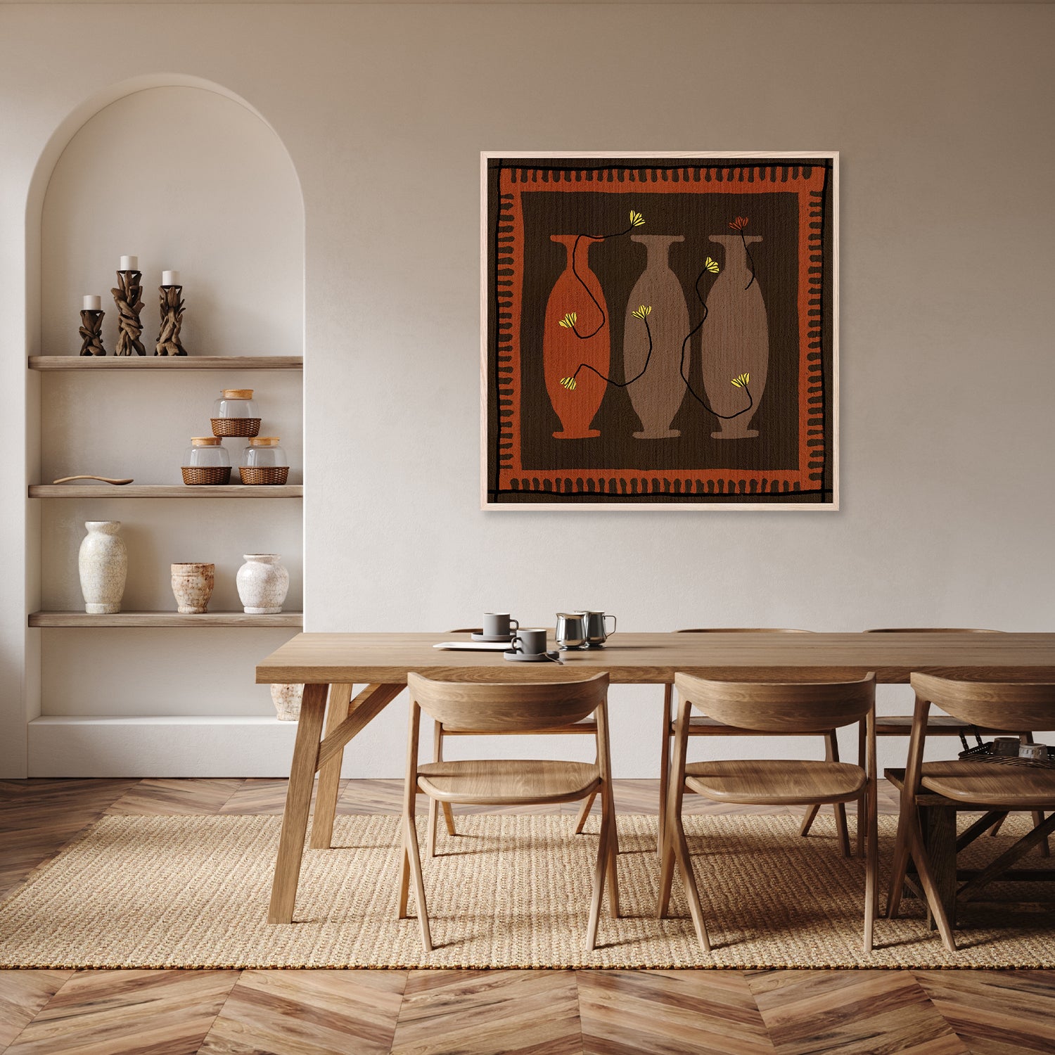 wall-art-print-canvas-poster-framed-Out of Vase Blooms 5-9