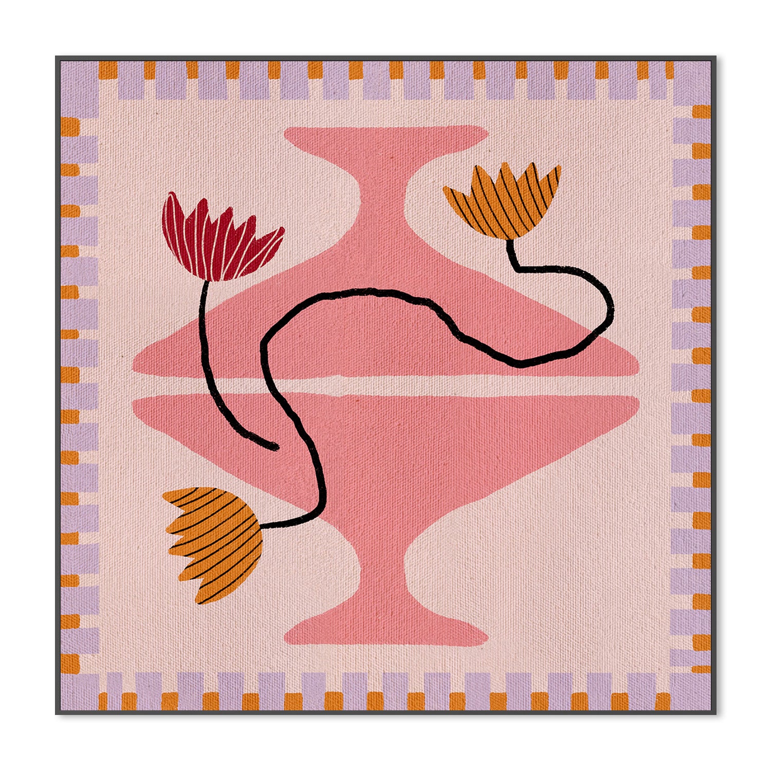 wall-art-print-canvas-poster-framed-Out of Vase Blooms 8-3