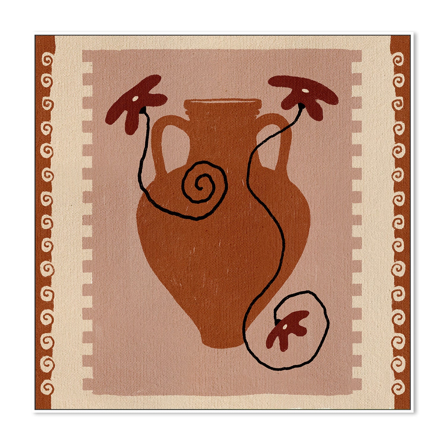 wall-art-print-canvas-poster-framed-Out of Vase Blooms 9-5