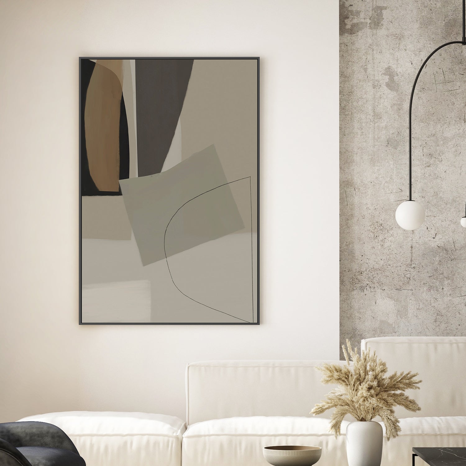 wall-art-print-canvas-poster-framed-Overlay , By Rohan Sharma-2