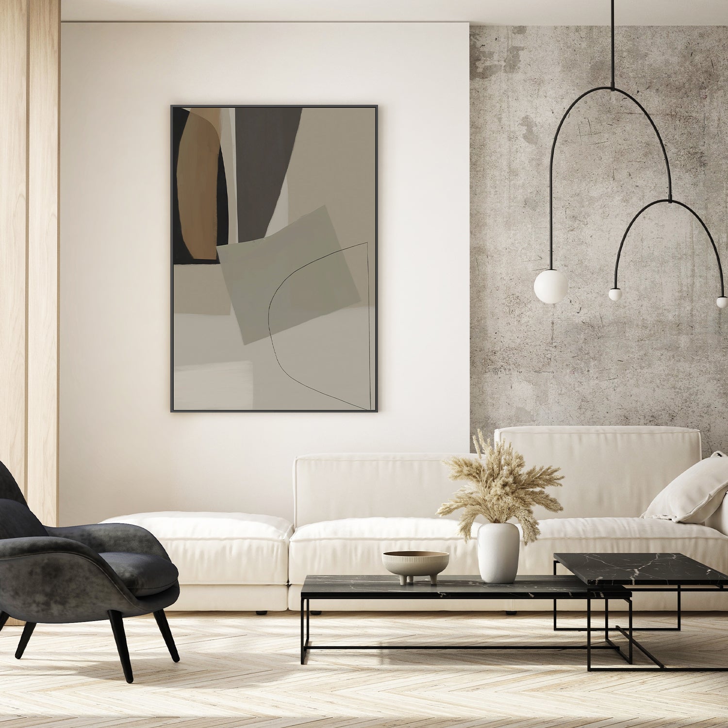 wall-art-print-canvas-poster-framed-Overlay , By Rohan Sharma-7