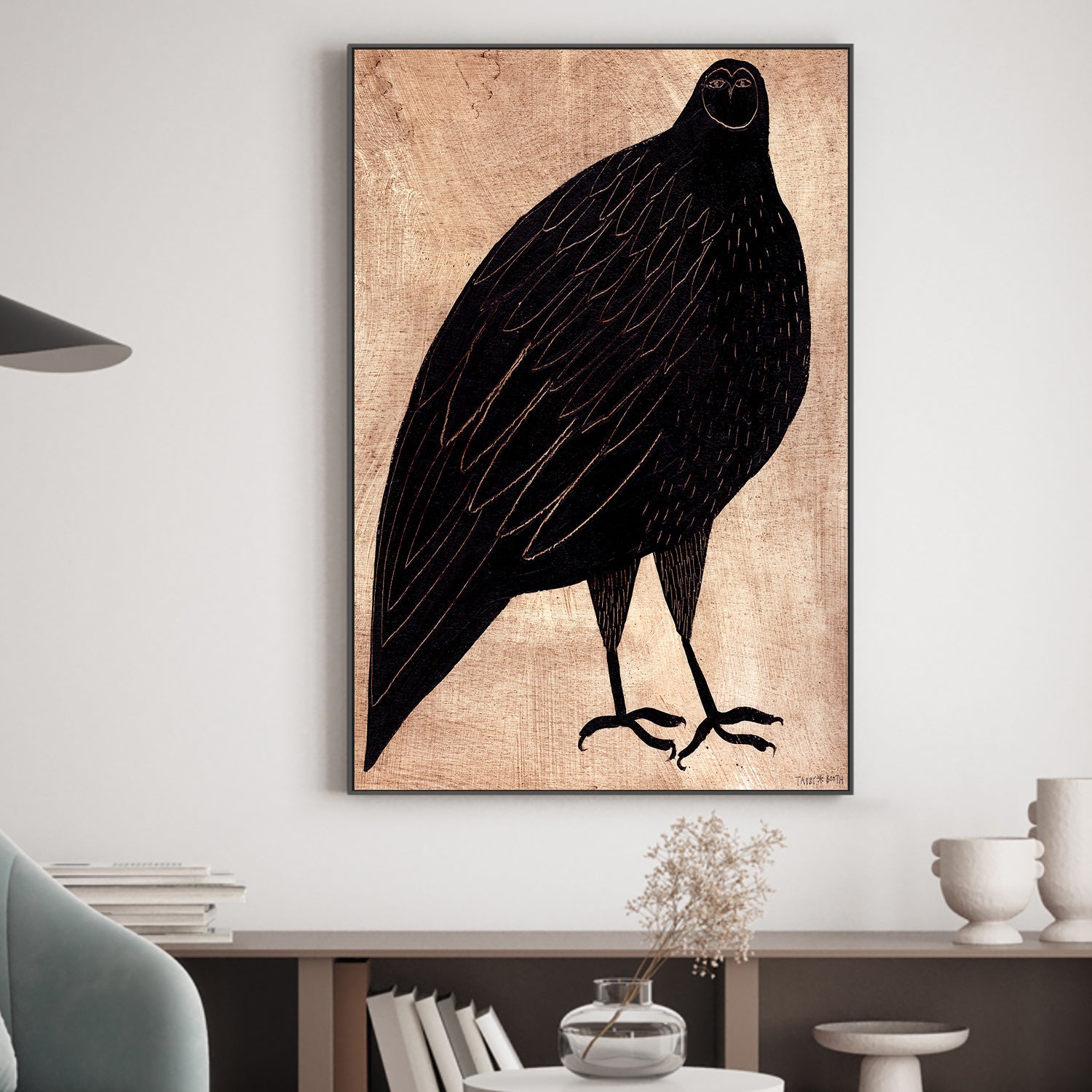 wall-art-print-canvas-poster-framed-OWL-2