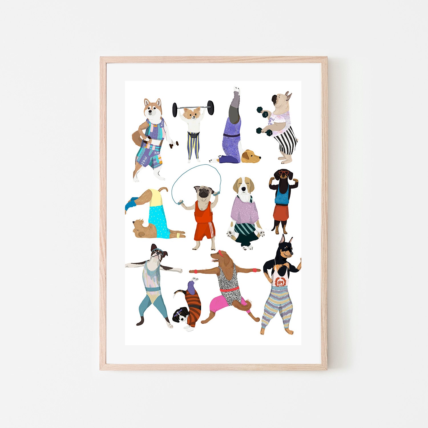 wall-art-print-canvas-poster-framed-P Dog Sport-6