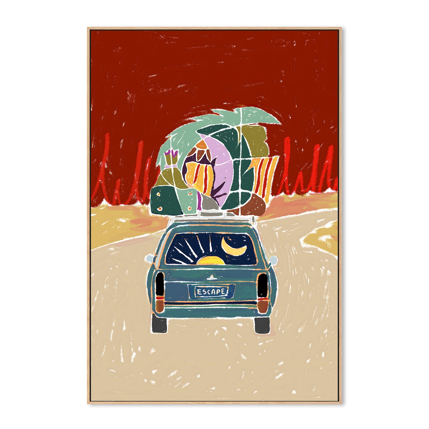 wall-art-print-canvas-poster-framed-Pack Up a Escape-4