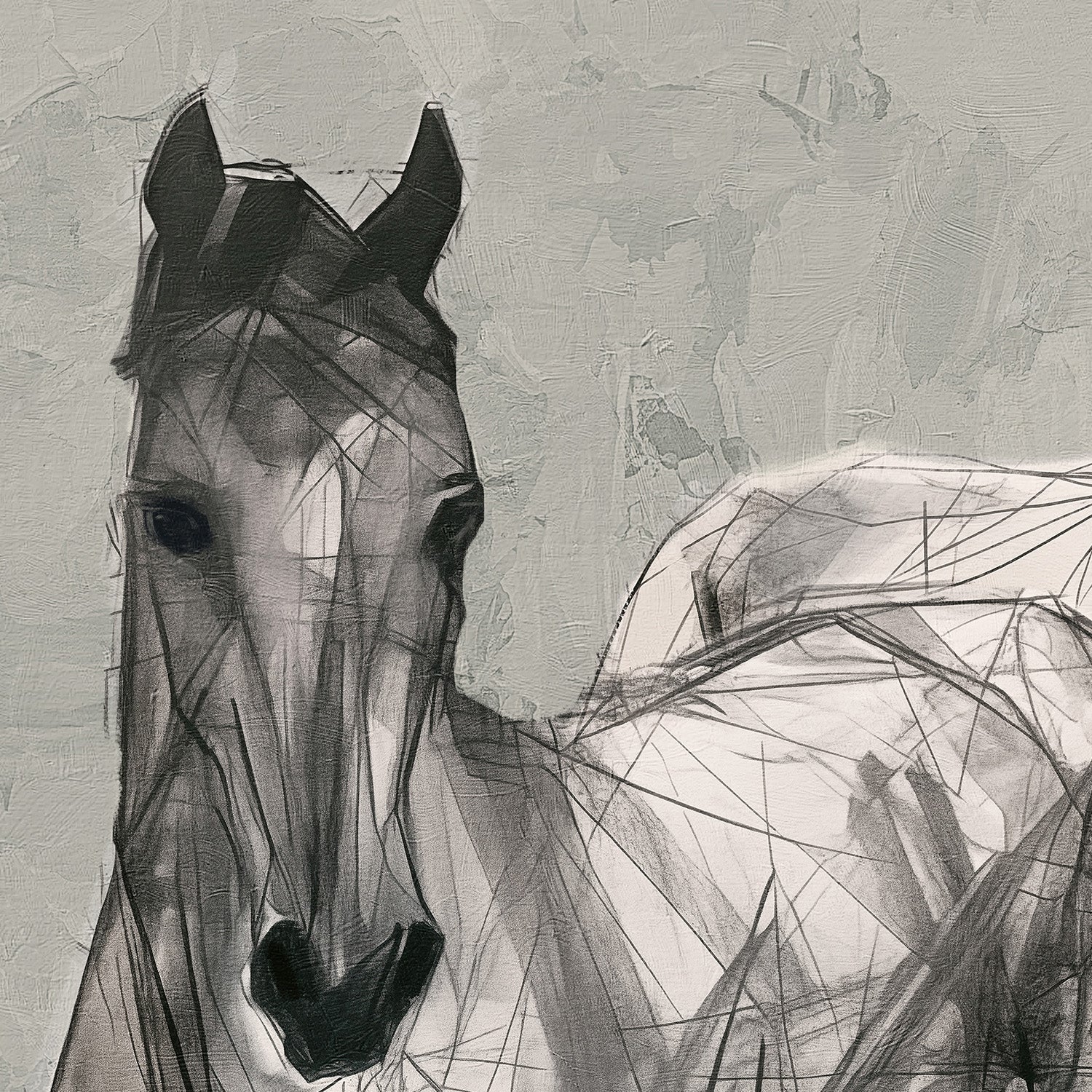 wall-art-print-canvas-poster-framed-Paddock Pals, Style A-10