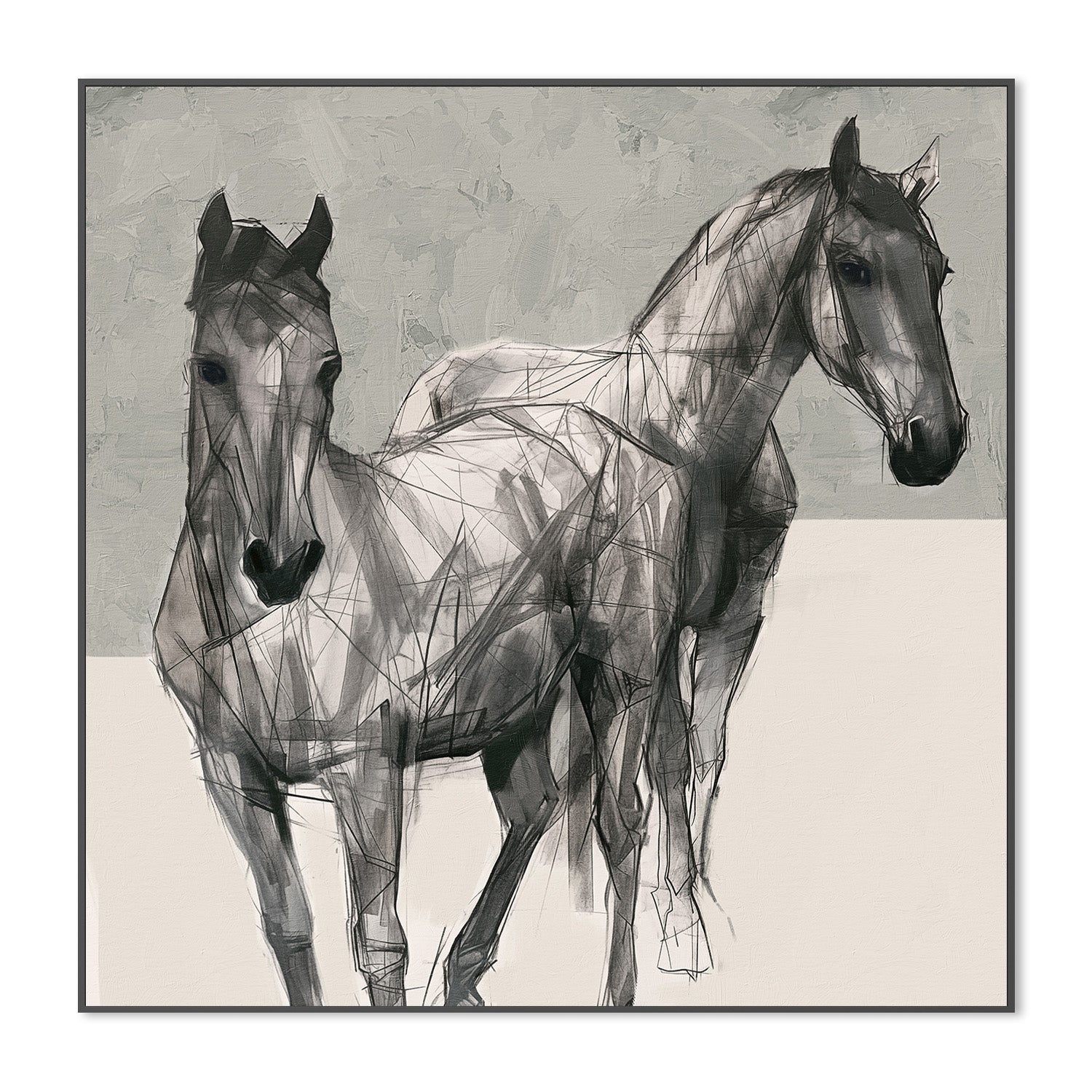 wall-art-print-canvas-poster-framed-Paddock Pals, Style A-3