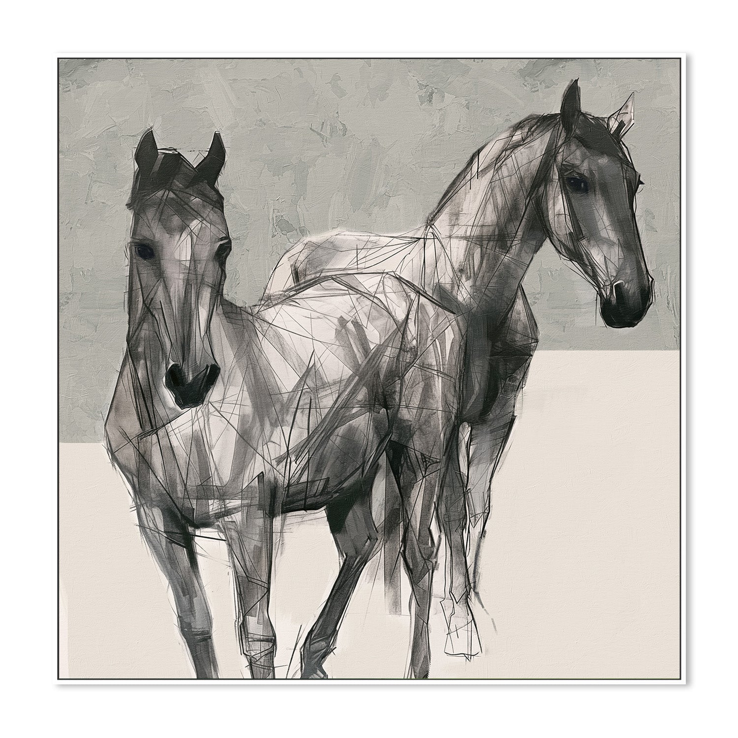 wall-art-print-canvas-poster-framed-Paddock Pals, Style A-5