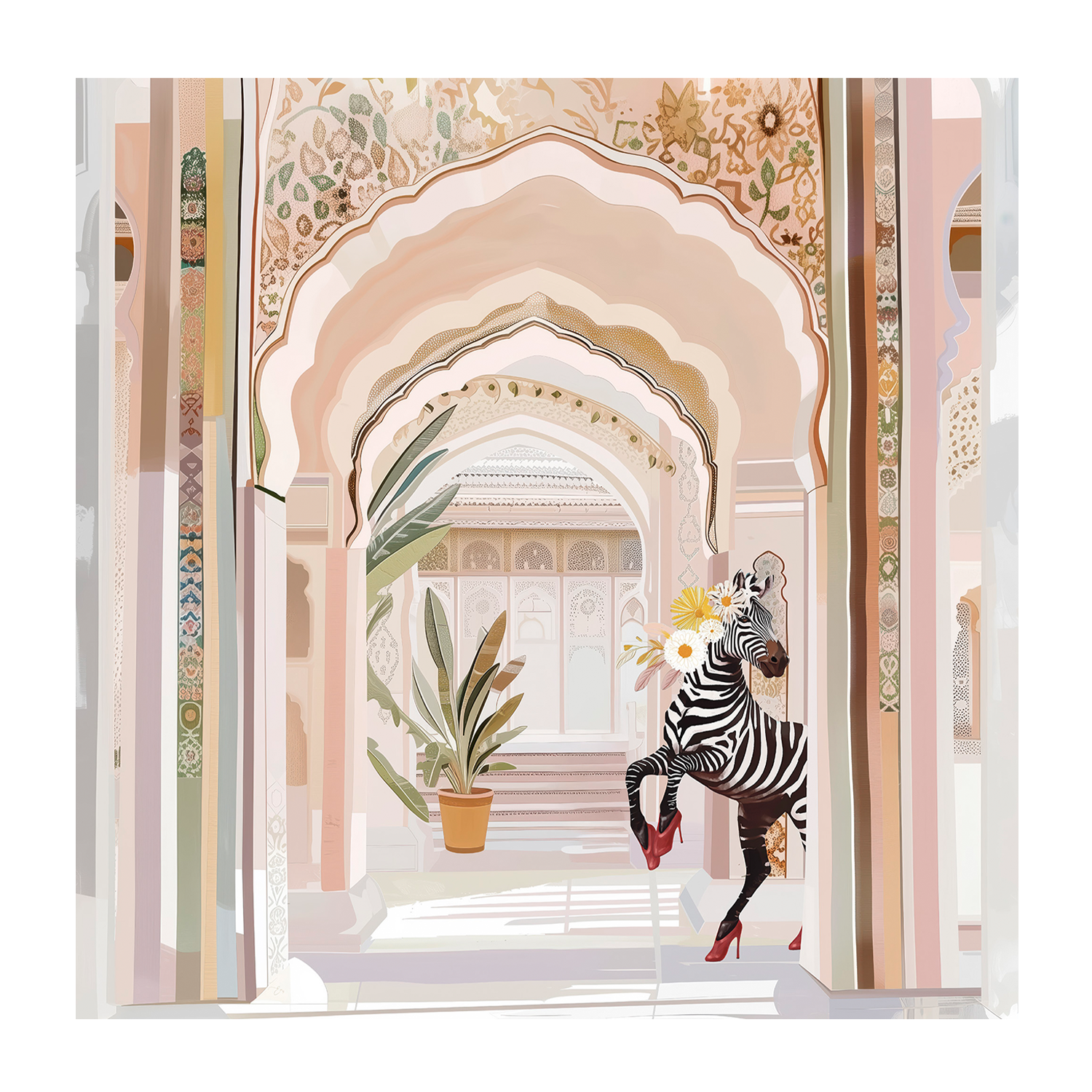 wall-art-print-canvas-poster-framed-Palace Darling , By Bella Eve-2