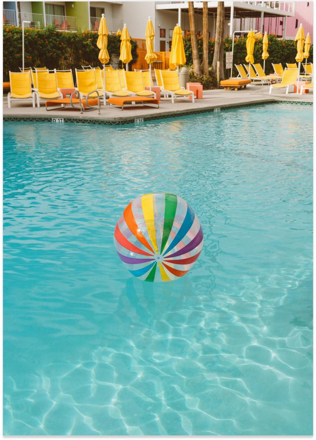 wall-art-print-canvas-poster-framed-Palm Springs Pool Day , By Bethany Young-1
