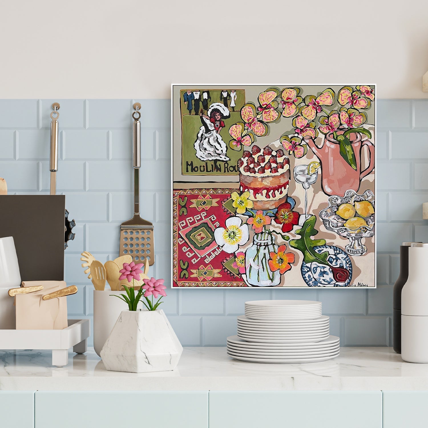 wall-art-print-canvas-poster-framed-Paris , By Julia Abbey-2