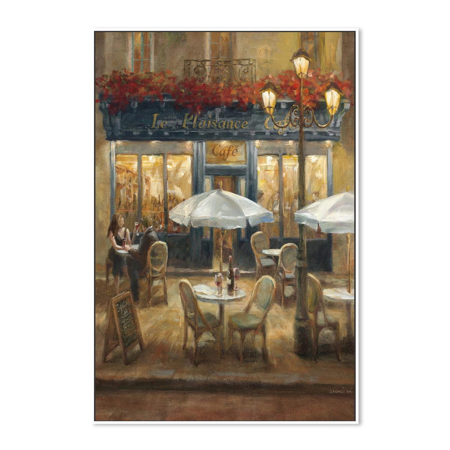 wall-art-print-canvas-poster-framed-Paris Cafe, Style A Crop v2-5
