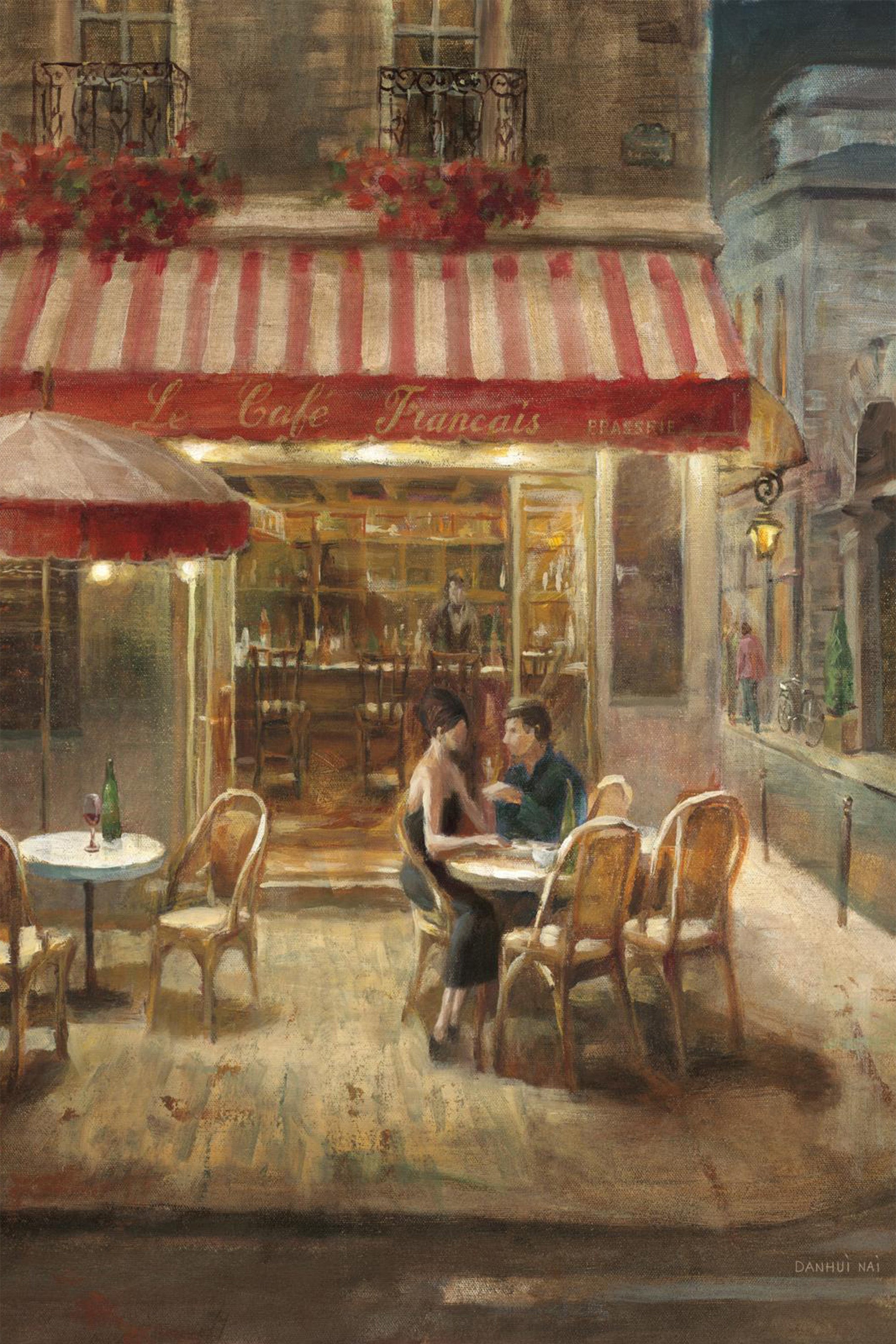 wall-art-print-canvas-poster-framed-Paris Cafe, Style B Crop v2-1