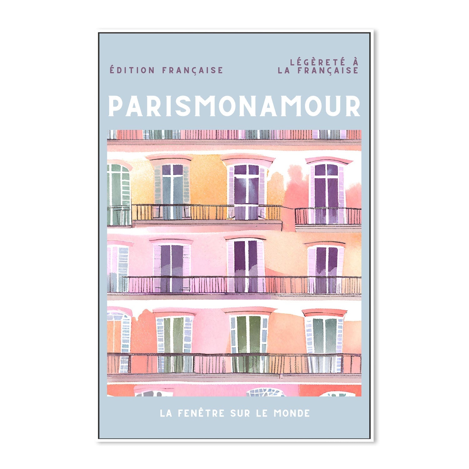 wall-art-print-canvas-poster-framed-Paris mon Amour-5