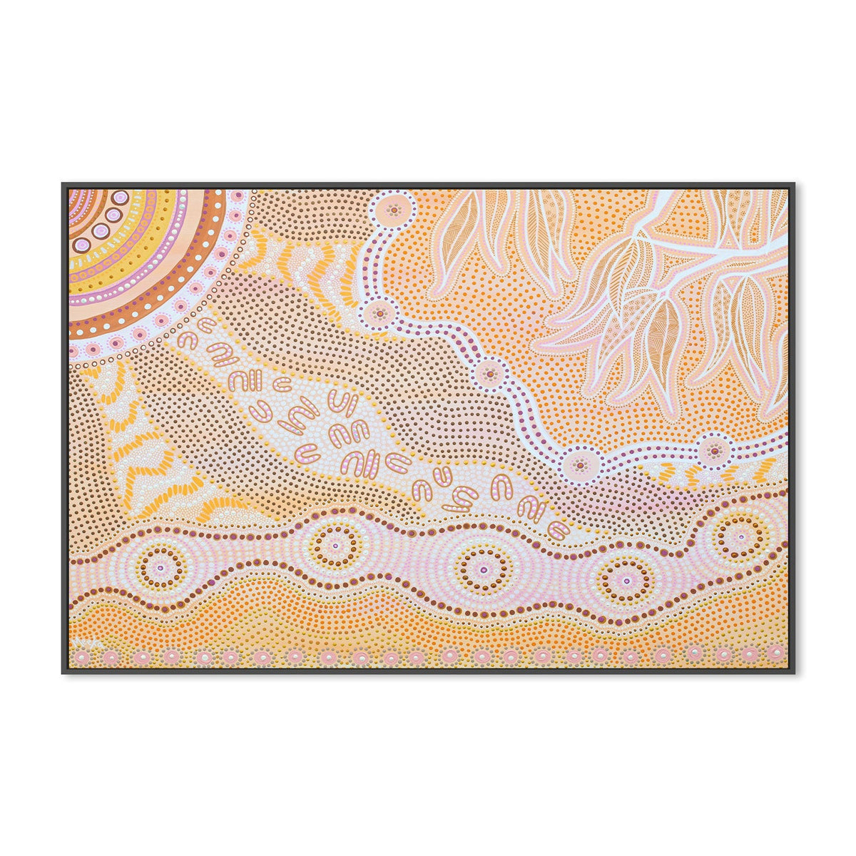 wall-art-print-canvas-poster-framed-Passing Through , By Domica Hill-GIOIA-WALL-ART