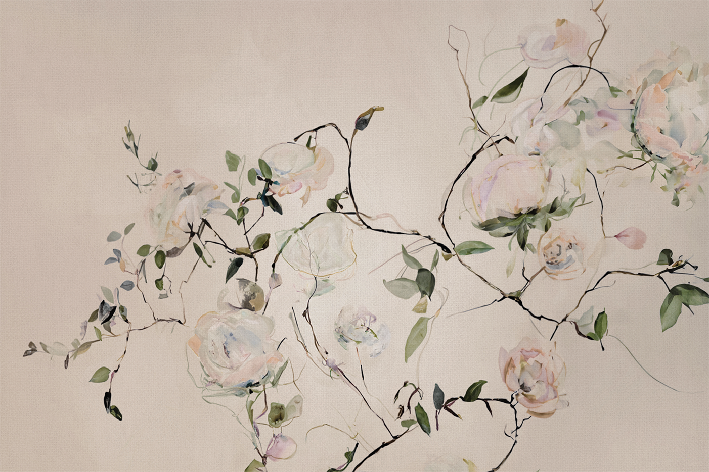 wall-art-print-canvas-poster-framed-Pastel Vine , By Dear Musketeer Studio-1