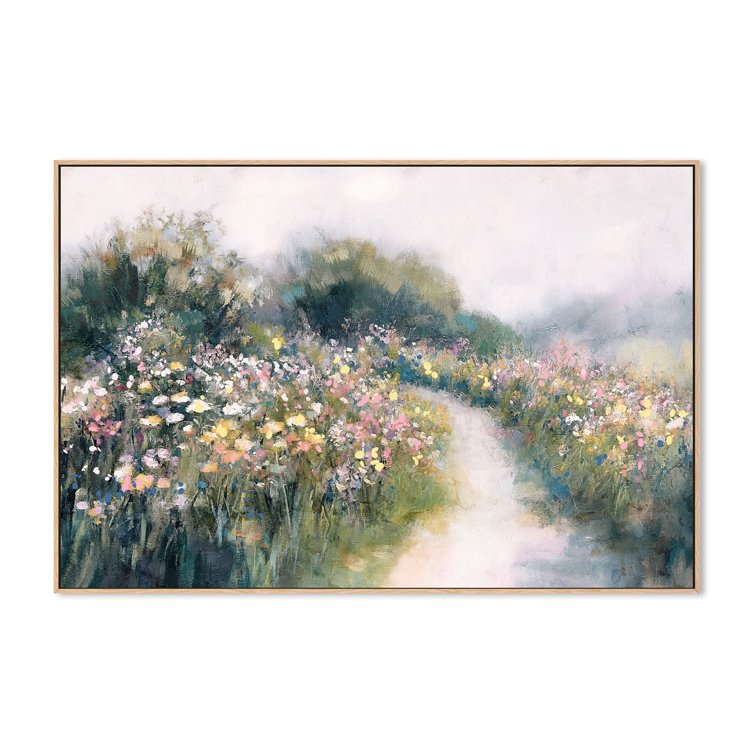 wall-art-print-canvas-poster-framed-Pathway, Style B-4