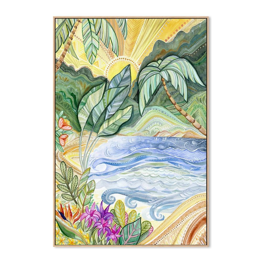 Patterened Beach
